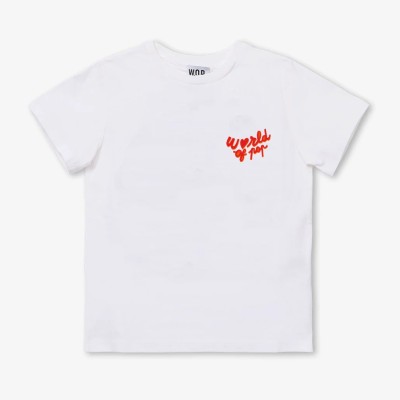 WORLD OF POP - Tee Shirt Food Lovers - Off White WORLD OF POP - Tee Shirt Food Lovers - Off White