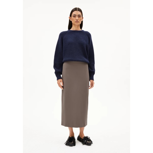 ARMEDANGELS - Jupe crayon Patinaa - Walnut Cream