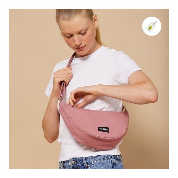 HINDBAG - Sac banane Andrea Rose blush