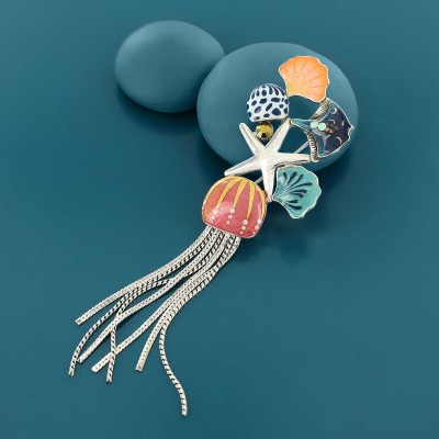 TARATATA bijoux Broche Abysses.