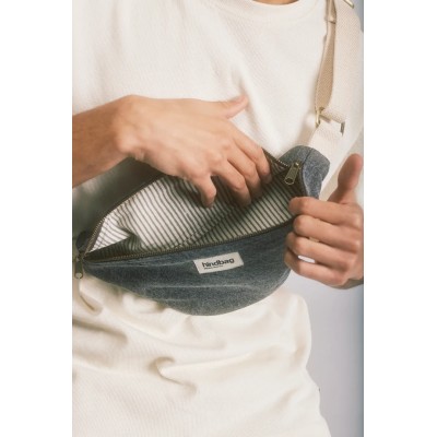 HINDBAG - Banane Olivia - Denim Gris HINDBAG - Banane Olivia - Denim Gris