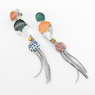 TARATATA bijoux Boucles d'oreilles Abysses. TARATATA bijoux Boucles d'oreilles Abysses.