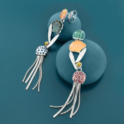 TARATATA bijoux Boucles d'oreilles Abysses. TARATATA bijoux Boucles d'oreilles Abysses.