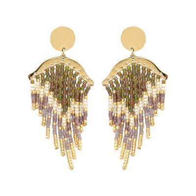 BELLE MAIS PAS QUE Boucles d’oreilles Secret Garden. BELLE MAIS PAS QUE Boucles d’oreilles Secret Garden.
