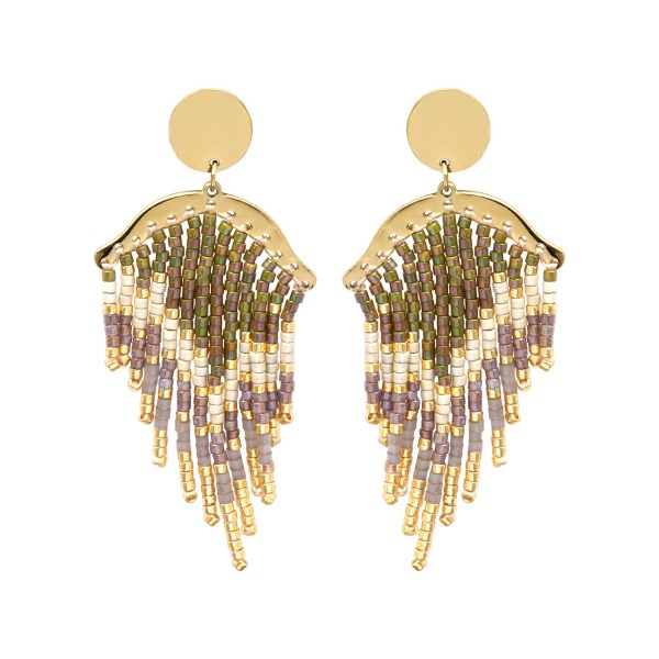 BELLE MAIS PAS QUE Boucles d’oreilles Secret Garden.