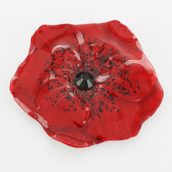 TARATATA bijoux Broche Taraboum Joli Coquelicot.