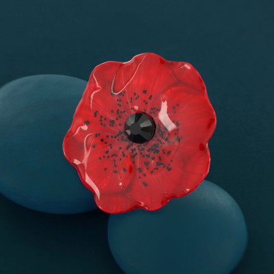 TARATATA bijoux Bague Taraboum Joli Coquelicot.