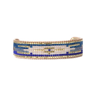 BELLE MAIS PAS QUE Bracelet Electric Blue. BELLE MAIS PAS QUE Bracelet Electric Blue.