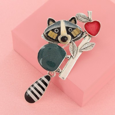 TARATATA bijoux Broche Taraboum Raton Lover.