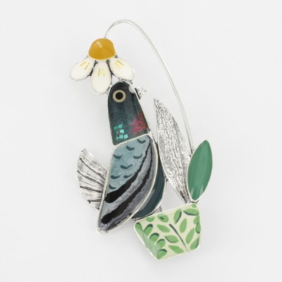 TARATATA bijoux Broche Taraboum Le Facteur. TARATATA bijoux Broche Taraboum Le Facteur.