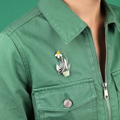 TARATATA bijoux Broche Taraboum Le Facteur. TARATATA bijoux Broche Taraboum Le Facteur.