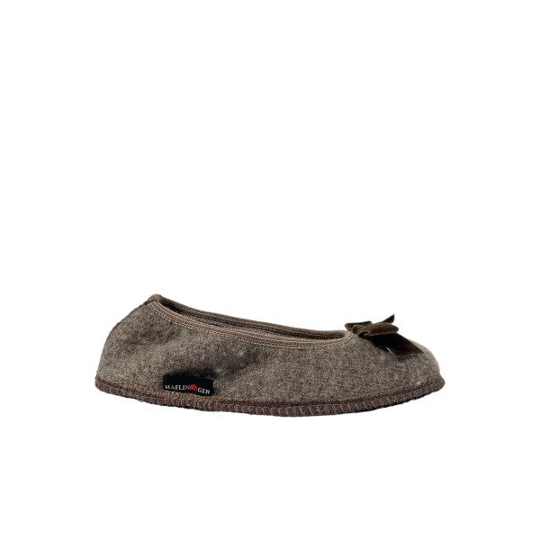 HAFLINGER - Chaussons Slipper Fiocco - Beige