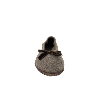 HAFLINGER - Chaussons Slipper Fiocco - Beige