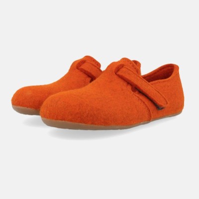 HAFLINGER - Chaussons Everest Focus - Orange HAFLINGER - Chaussons Everest Focus - Orange