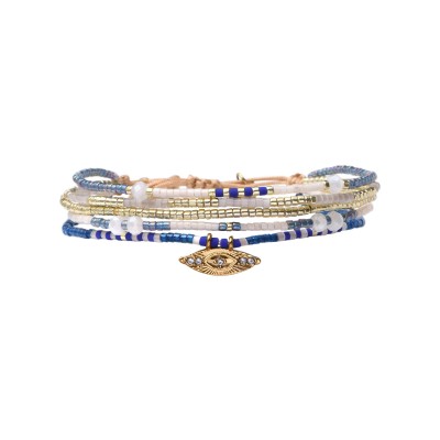 BELLE MAIS PAS QUE Bracelet Electric Blue. BELLE MAIS PAS QUE Bracelet Electric Blue.
