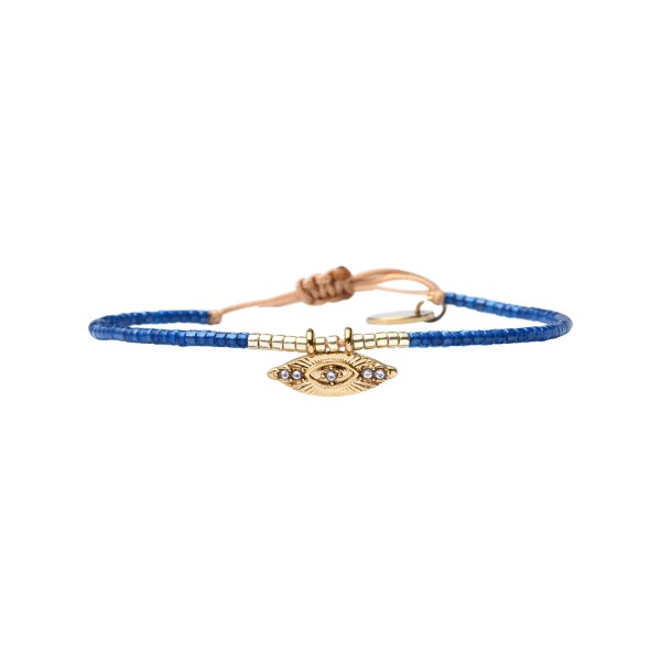 BELLE MAIS PAS QUE Bracelet Electric Blue.