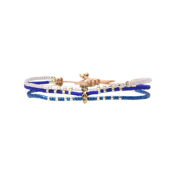BELLE MAIS PAS QUE Bracelet Electric Blue.