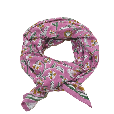 SO FAMILY Foulard Dheli Cerise. SO FAMILY Foulard Dheli Cerise.