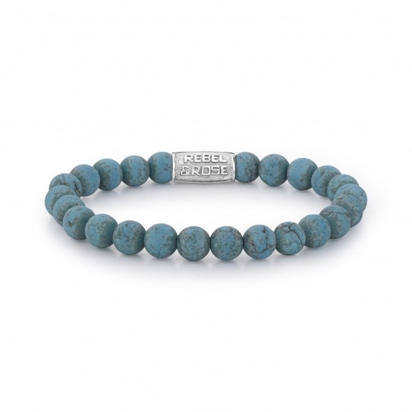 REBEL & ROSE Bracelet Mad Turquoise Delight.