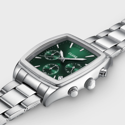 Cluse Montre Homme Quartaut Chromo.