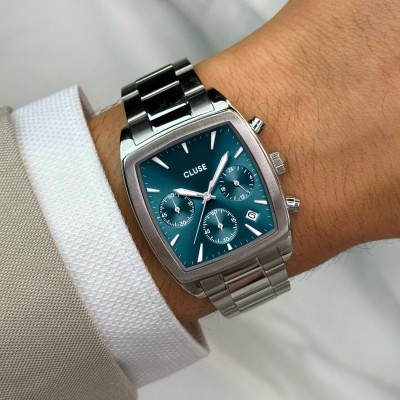Cluse Montre Homme Quartaut Chromo. Cluse Montre Homme Quartaut Chromo.