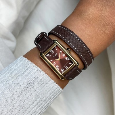 Cluse Montre Femme Belisenna Moka.