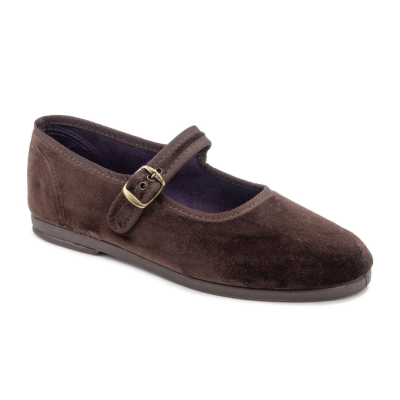 NATURAL WORLD - Chaussons ballerines Loire 8997 - Marron NATURAL WORLD - Chaussons ballerines Loire 8997 - Marron