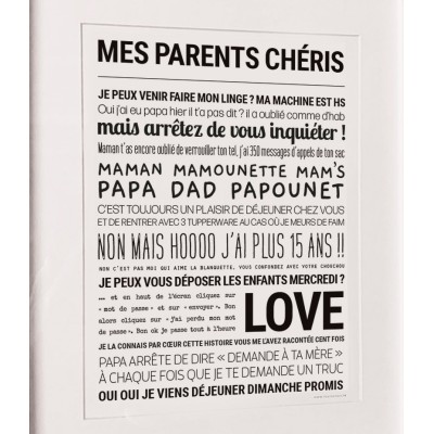 TOUT EST DIT Parents Chéris.