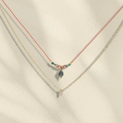 LOETMA Collier Eden Orange. LOETMA Collier Eden Orange.