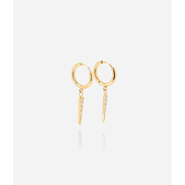 ZAG Bijoux Boucles d’oreilles Créoles Spike.