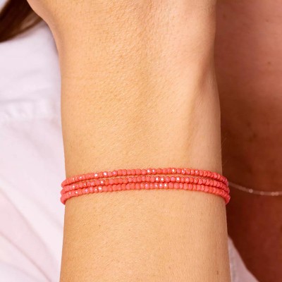 DORIANE Bijoux Bracelet Corail.