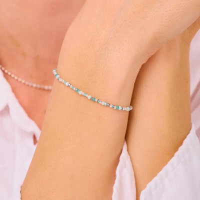 DORIANE Bijoux Bracelet Nusa Vert Turquoise.