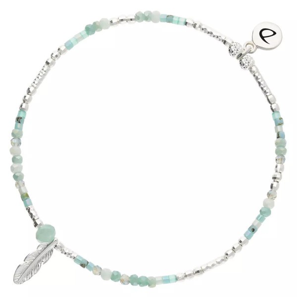 DORIANE Bijoux Bracelet Mérida Vert Turquoise.