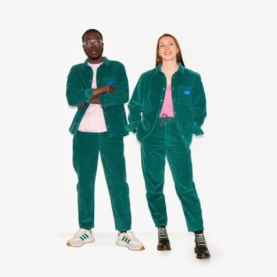 WORLD OF POP - Pantalon en velours - Vert WORLD OF POP - Pantalon en velours - Vert