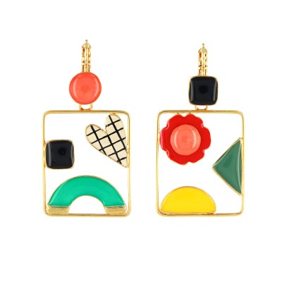 TARATATA bijoux Boucles Dormeuses Arty. TARATATA bijoux Boucles Dormeuses Arty.