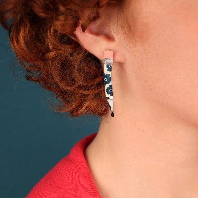 TARATATA bijoux Boucles d'oreilles Puces Gomme. TARATATA bijoux Boucles d'oreilles Puces Gomme.