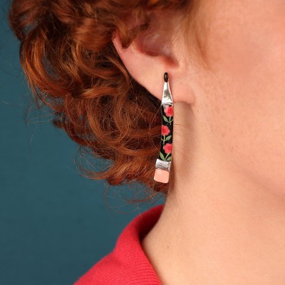 TARATATA bijoux Boucles d'oreilles Puces Gomme. TARATATA bijoux Boucles d'oreilles Puces Gomme.