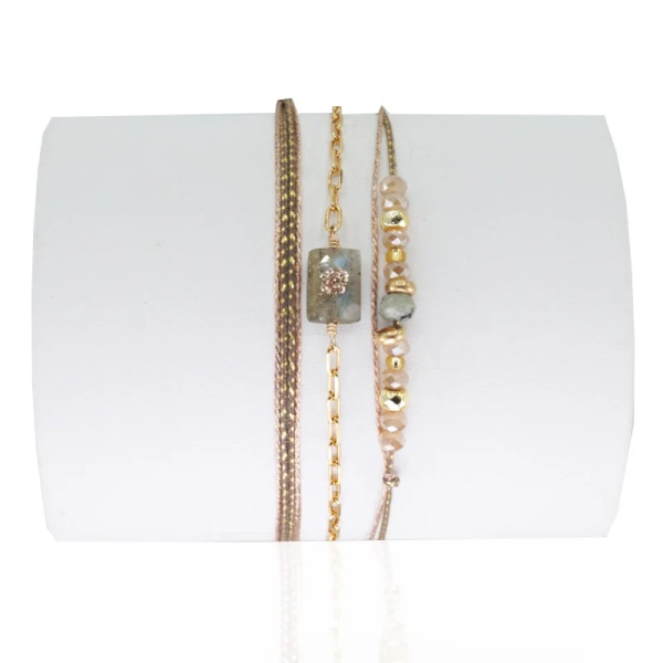 LOETMA Bracelet Lena labradorite.