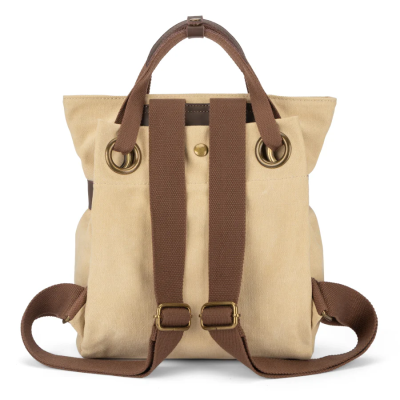 ZEDE Paris Sac à dos Ponts-Des-Arts Beige clair.