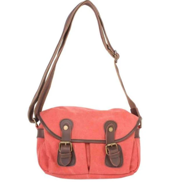 ZEDE Paris Sac Bandoulière Vavin Corail.
