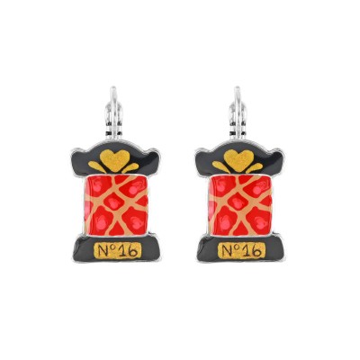 TARATATA bijoux Boucles Dormeuses Ruban. TARATATA bijoux Boucles Dormeuses Ruban.