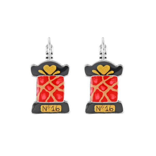 TARATATA bijoux Boucles Dormeuses Ruban.