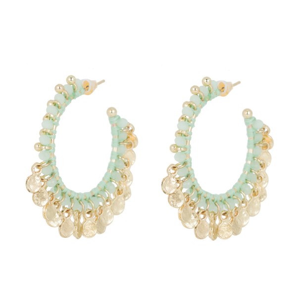 HOUSE OF TUHINA Boucles d’oreilles Créoles.