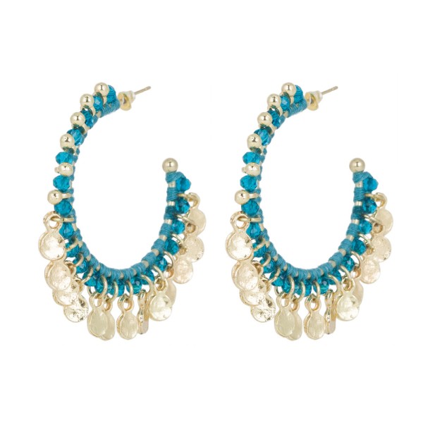 HOUSE OF TUHINA Boucles d’oreilles Créoles.