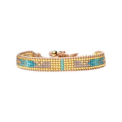 BELLE MAIS PAS QUE Bracelet Blue Ocean Inès. BELLE MAIS PAS QUE Bracelet Blue Ocean Inès.