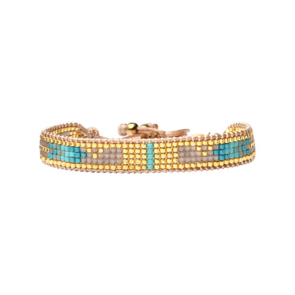 BELLE MAIS PAS QUE Bracelet Blue Ocean Inès.