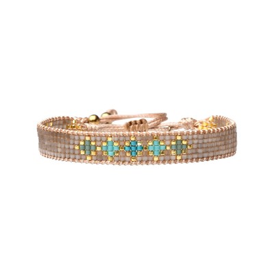 BELLE MAIS PAS QUE Bracelet Blue Ocean Alba.