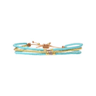 BELLE MAIS PAS QUE Bracelet Blue Ocean Mia. BELLE MAIS PAS QUE Bracelet Blue Ocean Mia.