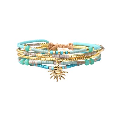 BELLE MAIS PAS QUE Bracelet Blue Ocean Théa. BELLE MAIS PAS QUE Bracelet Blue Ocean Théa.