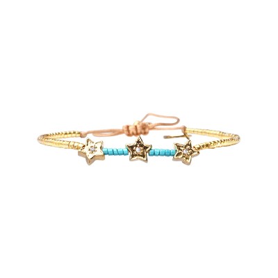 BELLE MAIS PAS QUE Bracelet Blue Ocean Sofia. BELLE MAIS PAS QUE Bracelet Blue Ocean Sofia.